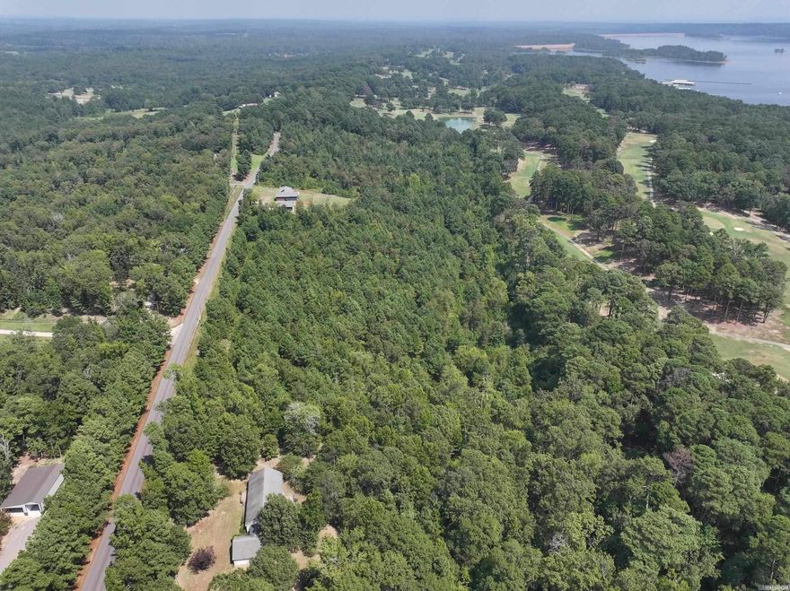 Own over 3 acres of beautiful land near Degray Lake - borders the state park golf course - build your dream home - the opportunities/possibilities are endless - airbnb, vacation, and much more!