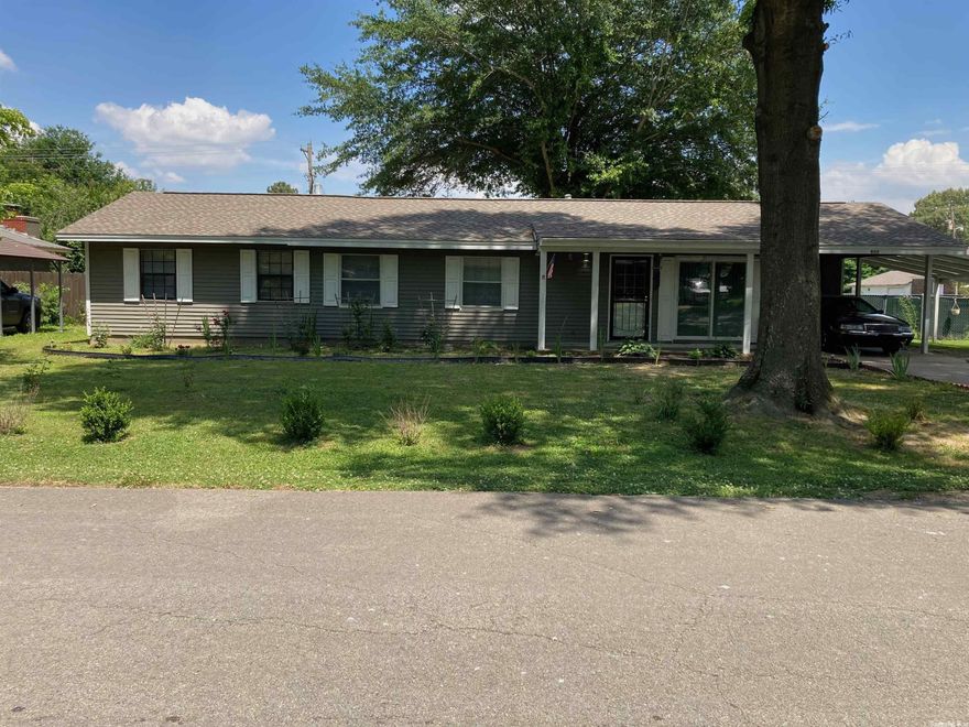 Rare 4 bedroom 2.5 bath in a friendly, quiet neighborhood.  This home features new flooring throughout and fresh paint.  The refrigerator, washer, and dryer all convey with the home.  The roof was replaced in 2021, and HVAC was replaced less than a year ago. There have been some electrical updates as well.  The large fenced in backyard has 2 storage sheds and a chicken coop.  Don't let this gem pass you by!  Agents, see remarks.