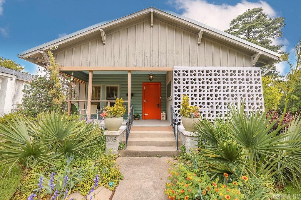 This versatile 2,153 sq. ft. home is full of character and potential, offering 2 bedrooms, 1.5 baths, and endless possibilities for residential or mixed-use living. Situated on a generous double lot, the property includes multiple outbuildings and thoughtful improvements by its architect-owner since 2018. Highlights include: Two new HVAC units Site grading and French drain for a dry crawl space New metal roof with gutters, leaf guards, and solar panels Rebuilt front porch and secondary entry steps Five high-performance windows installed Raised vegetable garden and refreshed landscaping The original 432 sq. ft. garage has been reinforced and can function as a garage or workshop. An additional 232 sq. ft. structure—with a new roof—is ready for use as storage or renovation into a guest suite. A carport adds further convenience. Originally a home and beauty salon since the 1960s, the property has also served as an architectural office. The layout is ideal for a live/work lifestyle, and with some reconfiguration, it could easily become a 3-bedroom, 2-bath home without adding square footage. With its spacious yard, privacy, and flexible spaces, this property is a rare opportunity.