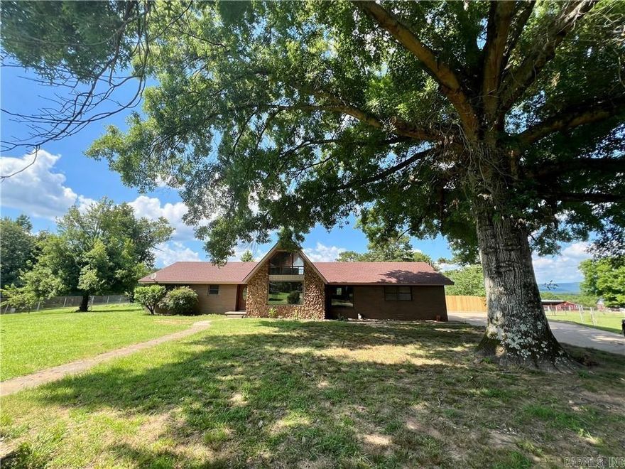 Something for everyone to enjoy on this 7 manicured acres fully fenced and cross fenced for livestock and pets offering a 2163 ft.² main Home with 3 bedrooms 2 bathrooms ,formal living ,formal dining ,upstairs loft overlooking your beautiful living room and swimming pool. Enjoy a 920 ft.² detached pool house that has been plumbed for a bathroom and just needs a little TLC And is heated and cooled. Jump into your saltwater pool a 20 x 44 in size. You will also enjoy your hot tub while you enjoy, taking in lavish views of the mountains. The Home and Pool house have NEW Roofs just weeks old. Beautiful manicure pastors hay Barnes horse Barnes cattle Barnes chicken coops for the animal lovers a large Pond also that has a natural spillway to enjoy. A huge luxurious kitchen with granite countertops, and all stainless steel appliances, formal dining room just off of it & two living areas 3 if you count the upstairs bonus room in the main house. This property is priced to move so Call for your showing today.