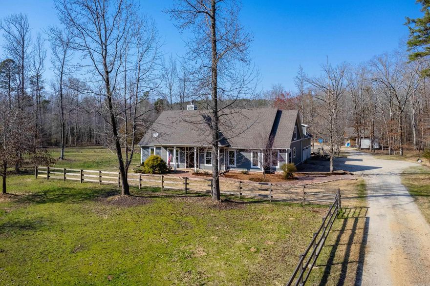 Custom-built home on 10 acres in West Little Rock, offering privacy, space, and a peaceful natural setting. This thoughtfully designed property features spacious living areas, quality craftsmanship, and abundant natural light throughout. Enjoy the rare combination of acreage and convenience, with room to garden, explore, or simply relax in your own private retreat. A year-round creek winds through the property a pond adding charm and creating a serene outdoor backdrop, both have fish for fishing.  Mature trees, open pasture areas, and wide views make this an ideal setting for anyone seeking a homestead, hobby space, or a quiet escape from the city. Whether you’re looking for a place to spread out, entertain, or build a legacy, this property offers exceptional potential in a highly desirable location. A unique opportunity to own a custom home surrounded by nature while staying close to all that Little Rock has to offer.