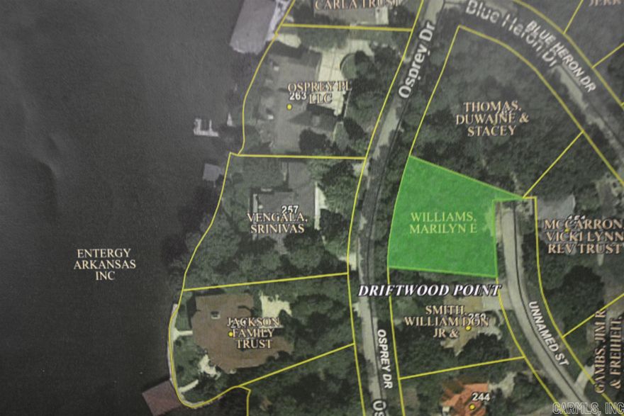 GREAT BUILDING LOT IN GATED DRIFTWOOD POINT WITH VISTA VIEWS.  POA HAS CLUB HOUSE, SWIMMING POOL & BOAT LAUNCH--COME BUILD YOUR DREAM HOME-- BILL OF ASSURANCE WITH RESTRICTIONS ON BUILDING 2300 SQ FT MINIMUM LIVING AREA PLUS 2 CAR GARAGE.