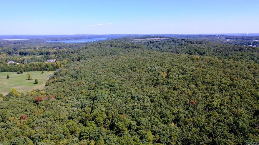 27 acres. Has city water at the road.