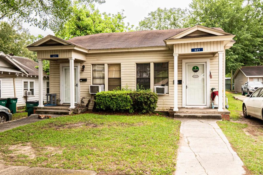 This duplex features a 1 bedroom/ 1 Bathroom in each unit that already has a long-term renter in place, making it a perfect investment property.