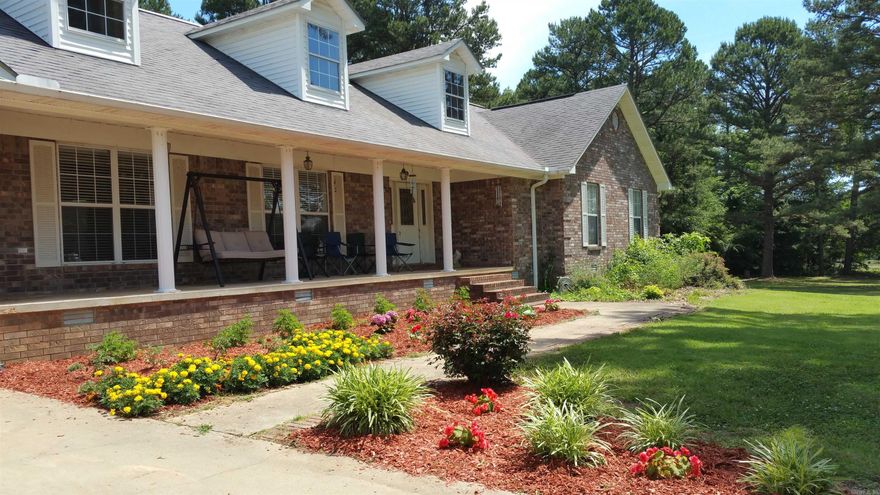 Looking for the homesteaders dream property? Then don't miss this one. This gorgeous home is situated on 92 acres and includes a 40x44 show barn w/electric and fully fenced in pasture, a massive 40x80 pole barn with concrete floor & electric, a 32x30 frame barn with concrete floor, a 40x60 hay barn, another fenced pasture, a deer stand with 3 shooting lanes, and 40 acres of mature planted Pine Timber. This is the ultimate playground for outdoor enthusiasts! 30+ years of love and effort have been poured into this farm and nearly 4000 sq/ft home; from the picturesque white fence and grand entrance, down to the fully finished basement with geothermal heating and cooling; every detail has been planned for efficiency and "country living" in luxury! There is also a home office upstairs & 2 additional rooms in the basement. Located just 20 minutes from Conway and next to Lake Brewer, you can also enjoy a lake view from the front porch, or head out on the water for some fishing fun. This property has ENDLESS possibilities, just turn the key and make your dreams a reality! *Natural gas. Mineral rights may convey with right offers* agents see remarks