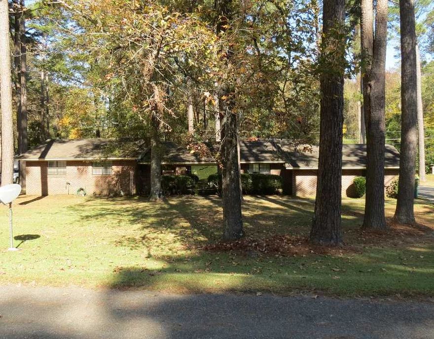 Great home South of Pine Bluff.  This brick home has 2 living areas and a gas fireplace.  Whole home generator that runs off gas.  2 car carport, additional carport, outside storage rooms off carport, patio with fenced area for pets.  This home qualifies for Rural Development Loan with no down payment!!!  Call me today for more information and to schedule a showing.