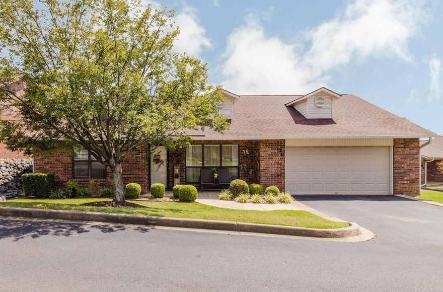 Enjoy easy living in this well-maintained 2 bedroom, 2 bath home with an attached garage, located in a desirable 55+ neighborhood close to shopping, dining, medical facilities, and more. Inside, you’ll find a bright and inviting floor plan, including an enclosed sunroom perfect and covered patio for relaxing year-round. Recent updates include a newer HVAC system, hot water heater and a newer roof for peace of mind.  The HOA covers water, sewer, trash, exterior home maintenance, and yard care—giving you more time to enjoy life. This low-maintenance home is the perfect blend of comfort and convenience in a prime Hot Springs location. **Agents see remarks*