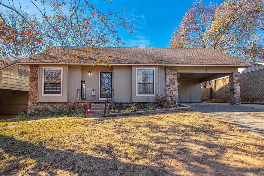 Welcome to this well-maintained 4-bedroom, 2-bath single-family home located in the desirable Club Road Terrace neighborhood of Sherwood. This two-level residence offers 1,846 square feet of comfortable living space with fresh interior paint and new flooring throughout the lower level. The home features a newer HVAC system, providing added efficiency and peace of mind.  Enjoy outdoor living in the expansive backyard, complete with an in-ground pool, large pavilion, and a covered deck—perfect for entertaining or relaxing year-round. Situated in a quiet, established neighborhood with nearby parks and walking trails, this property is ideal for families and individuals alike. Zoned for Pulaski County School District schools and no HOA. Conveniently located close to local amenities while maintaining a peaceful residential feel.