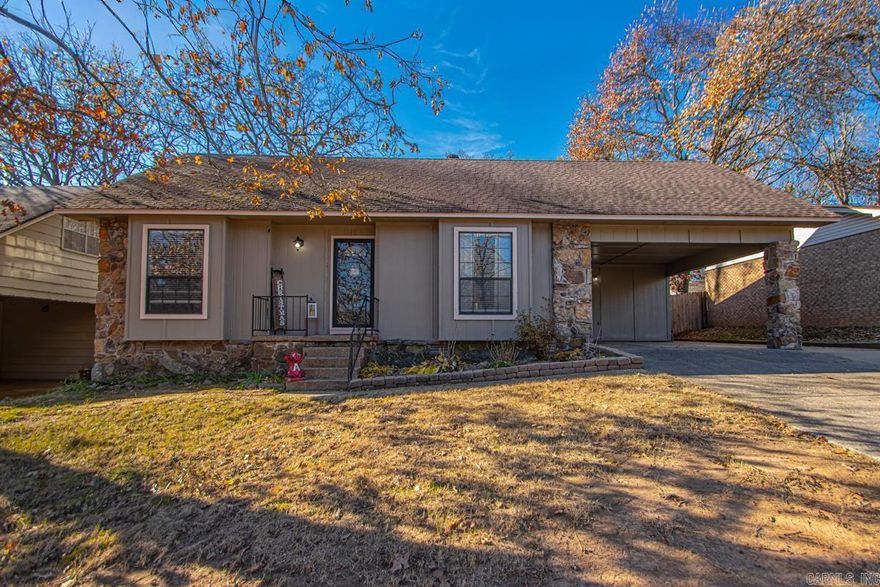 Welcome to this well-maintained 4-bedroom, 2-bath single-family home located in the desirable Club Road Terrace neighborhood of Sherwood. This two-level residence offers 1,846 square feet of comfortable living space with fresh interior paint and new flooring throughout the lower level. The home features a newer HVAC system, providing added efficiency and peace of mind.  Enjoy outdoor living in the expansive backyard, complete with an in-ground pool, large pavilion, and a covered deck—perfect for entertaining or relaxing year-round. Situated in a quiet, established neighborhood with nearby parks and walking trails, this property is ideal for families and individuals alike. Zoned for Pulaski County School District schools and no HOA. Conveniently located close to local amenities while maintaining a peaceful residential feel.