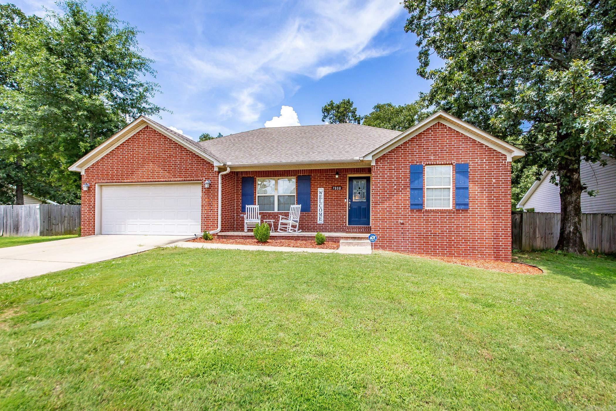 Welcome to 7808 Hayley Dr! This adorable 3 bedroom, 2 bath home has all you could want both inside and out! The living room has a ton of space and opens to the kitchen eat in area. The kitchen has lots of counter and cabinet space with a pantry and window over the sink that looks into the huge backyard. The master is split from the secondary bedrooms and has double walk in closets. The master bath has double vanities too! The backyard has a nice wooden back deck, is fully fenced and has plenty of space for playing/entertaining to include shed, firepit area and playhouse. Located just minutes away from the back gate of LRAFB. Call today for your private showing.