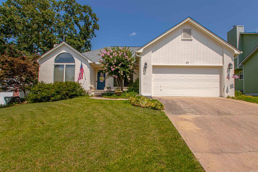 Buyer simply changed mind.  Their loss if your gain. House is outstanding! Nestled in a tranquil cul-de-sac in West Little Rock, this charming one-level home offers the perfect blend of comfort and convenience. Featuring three spacious bedrooms and two well-appointed bathrooms, it’s ideal for families or those seeking extra space. The inviting living area boasts vaulted ceilings that enhance the open, airy feel, while abundant storage throughout the home ensures everything has its place. Freshly painted interiors provide a modern, clean look, ready for your personal touch. The screened-in porch is a delightful spot for morning coffee or evening relaxation, overlooking a beautifully landscaped yard that offers both privacy and a serene setting. The two-car garage provides ample parking and additional storage. This home combines practicality with a touch of elegance, making it a must-see in West Little Rock. Parkway Place Improvement District.