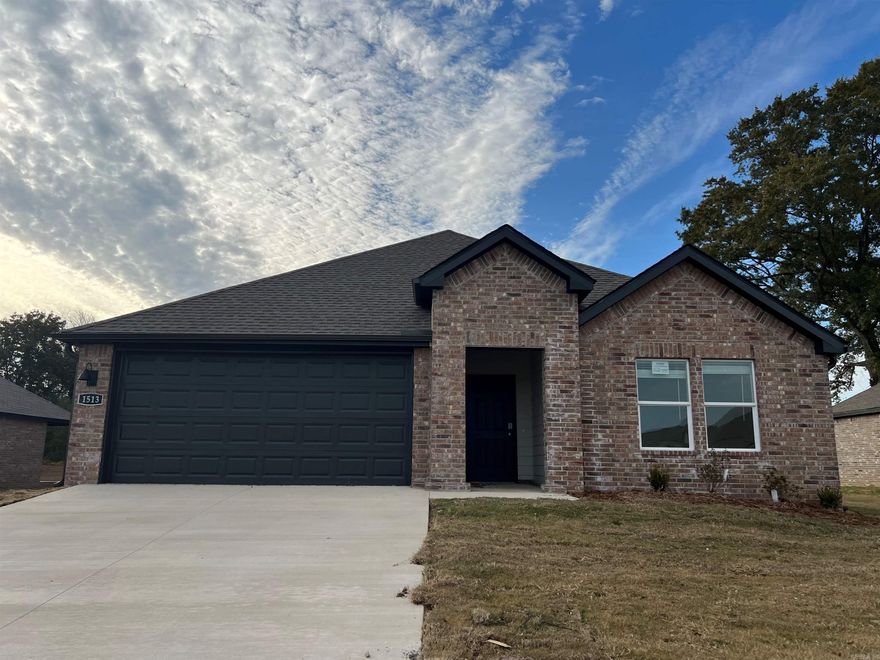 Charming Cali plan in Ridgefield Subdivision located in Searcy, AR! These new construction homes feature modern finishes for comfortable living! Each home has LVP and carpet. In the kitchen and bathrooms, you’ll find beautiful quartz countertops. In the primary bathroom, you’ll find a walk-in shower and a quartz vanity! Each home will have 4-sides brick with Hardie® siding per plan. Each home comes with a programmable thermostat! 10-year limited Homebuyer’s Warranty! All photos are stock photos, representative of plan only and may vary as built. Annual taxes is an estimate. Taxes are TBD.