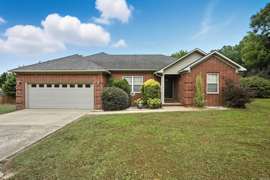 Welcome home to this charming all-brick 3 bedroom, 2 bath all electric home perfectly placed on nearly an acre in the desirable Springhill area! Step inside to find spacious, light-filled rooms with fresh neutral paint, and crown molding throughout the main living areas. The open-concept layout connects the large living room with a bright eat-in kitchen featuring ample cabinet space, wrap-around breakfast bar, and a cozy dining nook overlooking the backyard.   The split-bedroom floor plan offers privacy, with a large primary suite that includes tray ceiling, and en-suite bath with large closet, Shower and Garden Tub. Two more generous sized rooms make this the ideal layout. Outside, enjoy your own private retreat — the fully fenced yard, mature trees, and above ground pool make it perfect for relaxing or entertaining. With just under 1 acre, there’s plenty of space to add a garden, shop, or play area.  Located just minutes from Springhill schools and Conway amenities, this home combines peaceful country living with convenient access to town. Newer HVAC 2020. Move-in ready and waiting for you to make it your own!