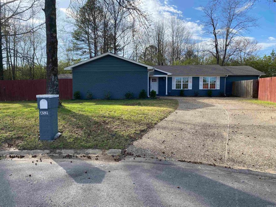 This spacious one level 4-bedroom, 3 full bath home has a large great room with fireplace, great for entertaining.  The fourth bedroom with bath could also be used as a bonus room or den with double doors overlooking the inground pool.  There is an oversized 2 car garage with double door storage rooms.  Also, a large outdoor storage building.