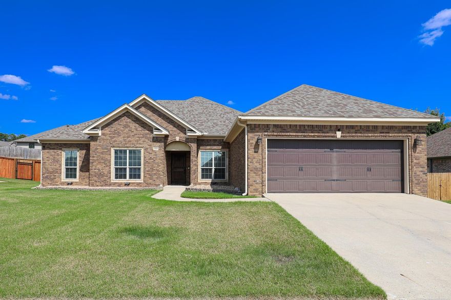 Welcome to this beautiful 4 bedroom, 2 bathroom home located in the highly desired Coldwater Creek Subdivision! Step inside to this open and inviting floor plan with wood floors and a cozy gas fireplace! In the spacious kitchen you'll find granite countertops, tumbled stone backspace and all new appliances that were replaced in 2025! In the backyard you'll find a screened-in back porch perfect for relaxing and/ or entertaining! Backside of the fence was replaced in 2024 and the fronts of the fence replaced in 2025!  HVAC and Furnace replaced in 2025 and the roof was replaced in May of 2022!! Schedule your showing today and see all this beautiful home and neighborhood have to offer!!