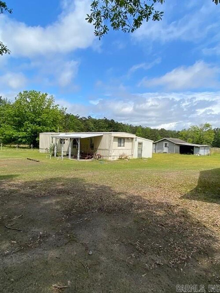 7201 US Hwy 278  Rosston, AR 71858  PRICE: $52,000      .Home and Mobile with 16.68 acres  .Home built in 1952 1010 Sq ft  .1977 Mobile Home 1680 sq ft  .Rural Water, Electric and Natural Gas  .Land is conducive for farming  .Partially fenced  .24 X 16 Storage building