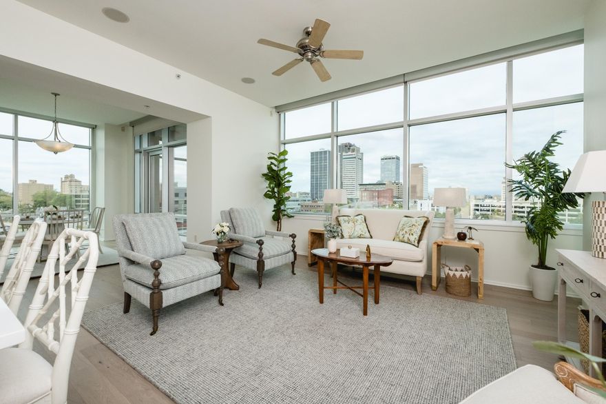 Experience luxury living in this newly updated condo showcasing breathtaking views of downtown Little Rock. This spacious residence features two bedrooms and two elegant, spa-inspired bathrooms. The open-concept floor plan creates a seamless flow for everyday living and effortless entertaining. Located in the prestigious 300 Third Tower, residents enjoy exclusive amenities including concierge service, covered parking, a fitness center, pool, rooftop deck, and inviting common areas. Perfectly situated within walking distance to fine dining, shopping, and entertainment, this home offers the ultimate combination of comfort, convenience, and style in the heart of downtown Little Rock.