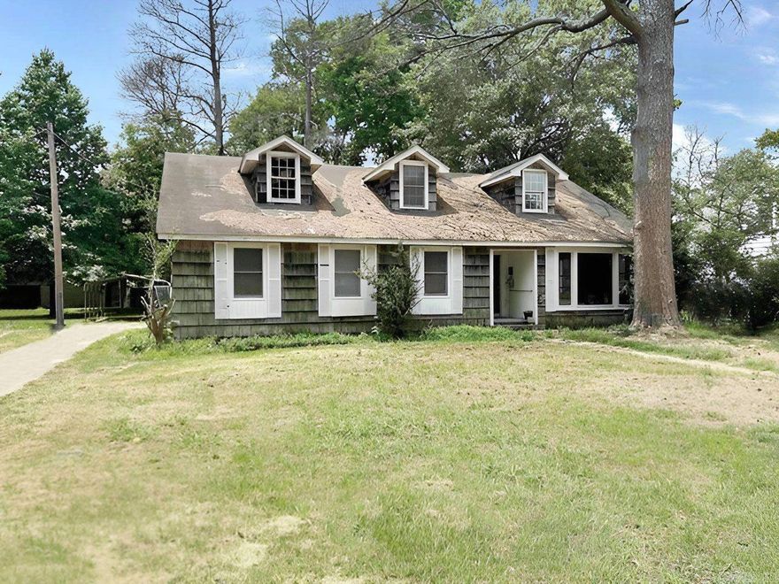 This home has tons of potential. Schedule a tour today. Home will be sold AS-IS. Agents see agent remarks.