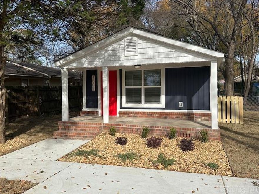 Don't miss this super cute home in downtown Benton! This home has been re-built from the ground up and is the perfect starter or investment home. The modern kitchen has a large farmhouse style sink and stainless appliances. You won't find any carpet in this house, with the floors being low-maintenance tile. The exterior includes a nice front porch, extra concrete parking pad, and large, fully-fenced back yard. See agent remarks.