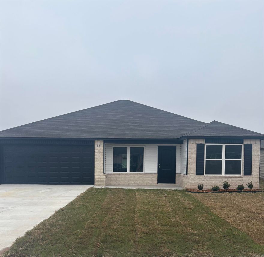 Discover the captivating Carnegie II plan, distinguished by its inviting covered entryway and beautifully landscaped front yard that exudes curb appeal. This thoughtfully designed home encompasses 4 bedrooms and 2 bathrooms, providing ample space for comfort and privacy. The spacious living room offers a welcoming environment for relaxation and gatherings. The kitchen is a chef's delight, equipped with energy-efficient appliances, abundant counterspace, and a convenient pantry for storage. The adjacent laundry room, situated just off the garage, ensures practicality for families of any size. The master suite includes a luxurious walk-in closet, enhancing the home's appeal and functionality. Explore more about this remarkable home today!   **SEE SHOWING REMARKS & AGENT REMARKS FOR IMPORTANT INFORMATION**