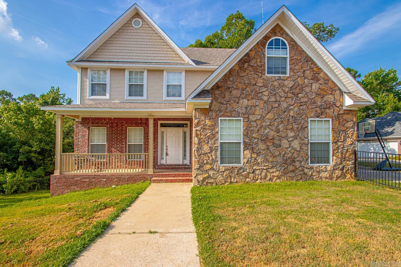 This beautiful home is in a gated cul-de-sac, conveniently located near the interstate, shopping, and dining. The wooded backyard provides privacy and is just a short walk from the Saline river/boat ramp! There is a 3 car garage which provides extra storage and an unfinished basement/shop provides lots of opportunity for bonus space.