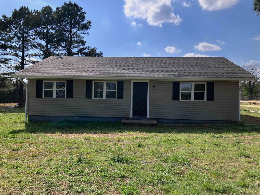 Introducing 108 Weathers--your little slice of country paradise.  This freshly remodeled home features all new flooring, remodeled kitchen and bathrooms, new water heater, new roof, new gutters, new siding, and new electrical. The home is in a country setting, and sits on almost an acre of land. There is plenty of room to build a shop, plant a large garden, get some goats or chickens... whatever your heart desires.  The house is on rural water, but also has a well.  It will also qualify for all loan types, including Rural Development.  Schedule a showing today!  Agents, see remarks.