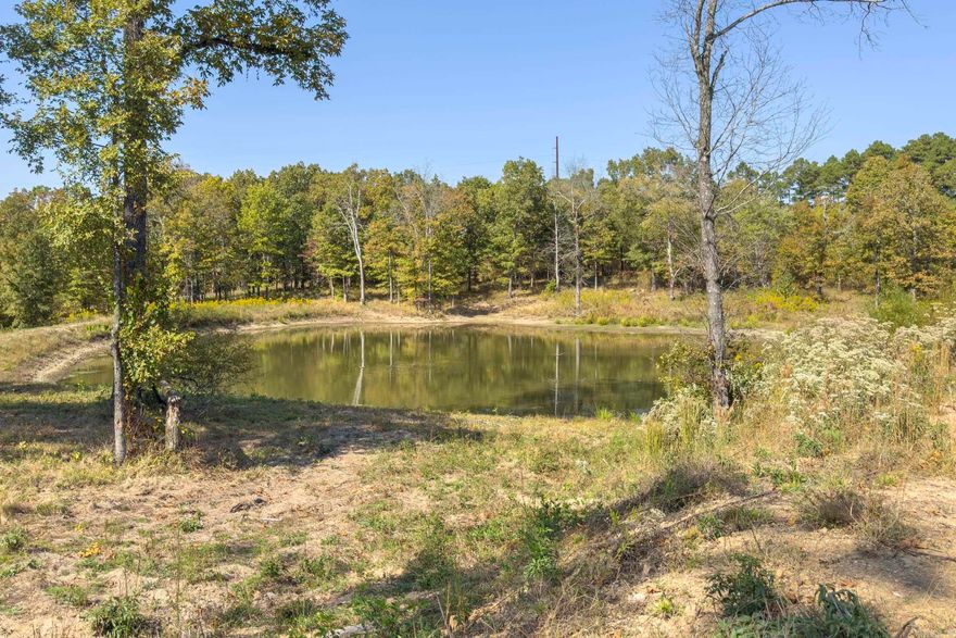Introducing a stunning 26.6 acre property that offers a perfect blend of privacy and convenience, located just minutes from downtown Mena, Arkansas in the Ouachita Mountains. This land was thoughtfully cleared to features a park-like atmosphere, enhanced by selective tree thinning and underbrush clearing. The property boasts 1.5 ponds and numerous ideal building sites, providing ample options for development. Utilities, including electricity and city water, are readily accessible, ensuring a seamless transition for future construction. With its gently rolling hills, this landscape will flourish with vibrant grass, creating a picturesque setting. Additionally, from the property, ATV’s can be ridden to access to nearby trails, making it perfect for outdoor enthusiasts. This exceptional location presents an outstanding opportunity to create a luxurious cabin or custom home in a tranquil yet accessible setting. No mobile homes or commercial farms.