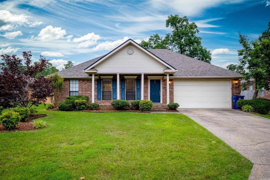 Charming one level home in the heart of Maumelle with easy access to walking trails and soccer complex.  Situated on a peaceful street this open floor plan offers a list of ammenities: 3 BD/2 BA, fireplace, eat-in kitchen with ample cabinet and counter space, main bedroom includes jetted tub and two closets, and oversized fully fenced backyard. Home updates include new roof 2024, New HVAC 2019, New Vinyl Windows 2023, New Water Heater 2017, New Fixtures 2024, New Flooring 2024,  New Paint 2024, New Vanity 2024, and Garage Door Motor and Springs 2018.  Must see to appreciate all this property has to offer.