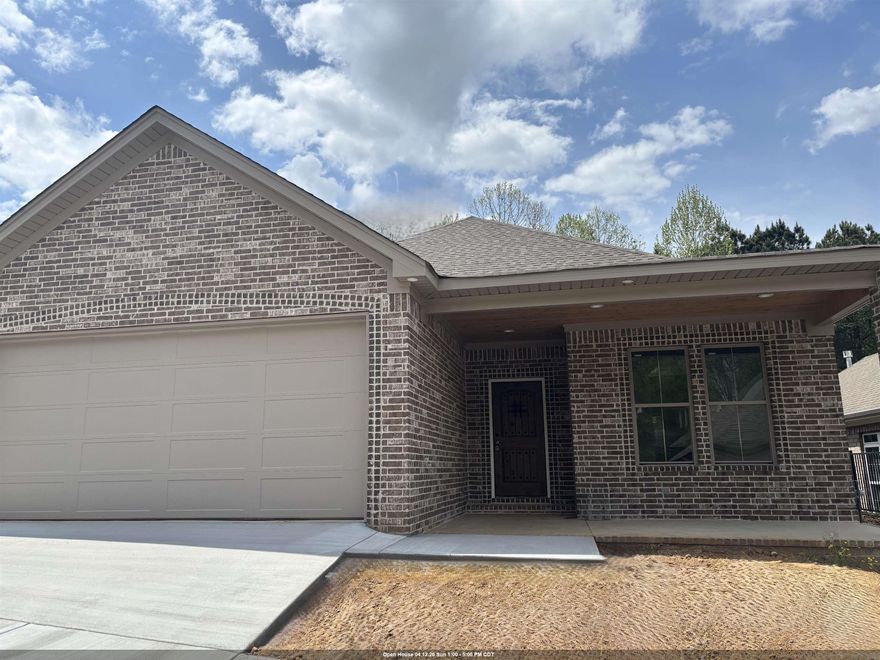 Gated subdivision, close to hospital, interstate and shopping. LVP flooring , has office or dining room. Kitchen has custom painted cabinets, gas cooktop, wall oven, large pantry. Great room has fireplace and over looks backyard, has green space and covered patio . EXTRA LARGE laundry room lots of storage . Primary has extra large custom tile shower, walk in closet with lots of built ins .