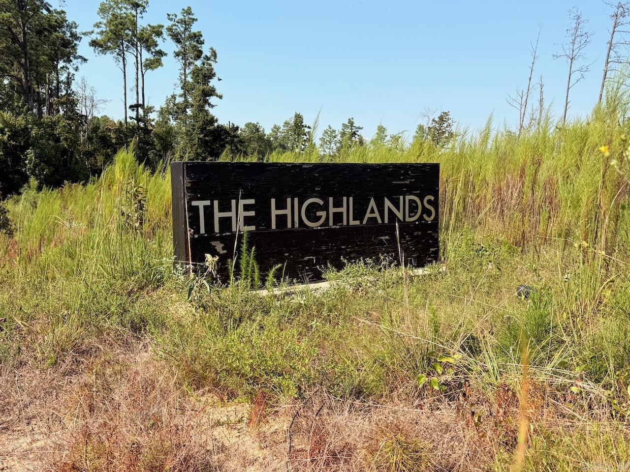 A 5-acre lot in the Highlands subdivision, just a few miles north of Monticello, Arkansas, offers a prime opportunity to build your dream home. Located outside the city limits, this spacious parcel provides a serene, rural setting with ample room for a custom residence, landscaping, or additional structures. The lot is ready for construction and its proximity to Monticello ensures easy access to local amenities like the University of Arkansas at Monticello, schools, hospitals, and shopping. The gently rolling terrain and natural surroundings create a peaceful backdrop, ideal for families or those seeking a quiet retreat with convenient access to town.