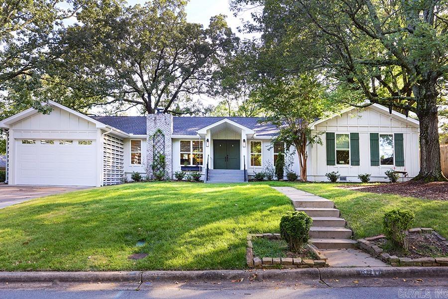 Owner preserved the aesthetics of this established neighborhood by using the original foundation to build a wonderful newer construction home with open floor plan on one level. An oversized 12,000 sq ft lot with fresh landscaping, new front yard sprinklers, driveway, deck (gas hookup for grilling), fencing, 2 car garage with storage (recently added), & large trees is a total reprieve from city life. Perfect for entertaining your family & friends! This charming home is truly one of a kind in that it fits any needs of a family. The gorgeous open kitchen has Taj Mahal quartzite countertops, big island, & new cabinets. A bonus room (en-suite) is perfect for office, in-laws, guests, playroom or 4th bedroom. There are also 3 other bedrooms & 2 full baths full of the prettiest finishes! Large primary bedroom has hardwoods with vaulted ceiling. A lovely spacious bathroom with marble top double vanity, gorgeous soaking tub, barrier free shower, private toilet closet, and large walk-in custom closet. This home offers ability to age in place with NO worries of old electrical, plumbing, roofing, HVAC, windows or appliances. Jefferson school, walk to Baker Park. Move in tomorrow! Come see!