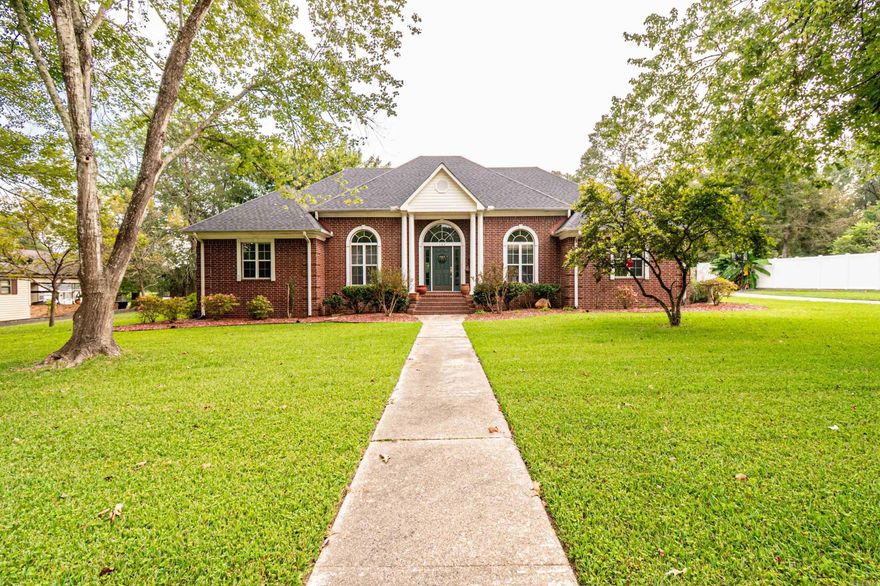 Welcome to this 4-bedroom, 2.5-bath property packed with upgrades and space for comfortable living. Inside, you’ll find tall ceilings, a 14-ft foyer, and beautiful trey ceilings throughout. The living room offers a cozy fireplace with gas logs, while the kitchen boasts abundant storage and all appliances—less than a year old—that remain with the property. The master suite features double sinks and two showers for added convenience. A spacious laundry room and half bath add extra functionality. Outside is perfect for entertaining with a 20x40 pool complete with slide, brick patio, and privacy fence. The landscaping is well-maintained, and a new pool pump was installed in 2024. A two-car garage with floored attic space and a separate 20x30 shop with walk-in door provide excellent storage and workspace. Additional features include a newer roof, gutters on both home and shop, HVAC, and two hot water heaters. This property is move-in ready and built to fit your lifestyle.