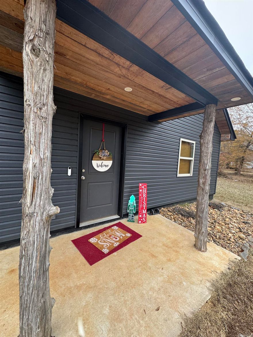 Enjoy peaceful country living just minutes from town in this beautiful newly built 2023 home. Featuring 3 spacious bedrooms—two conveniently located downstairs and one upstairs—this home offers a comfortable and functional layout for families or guests.