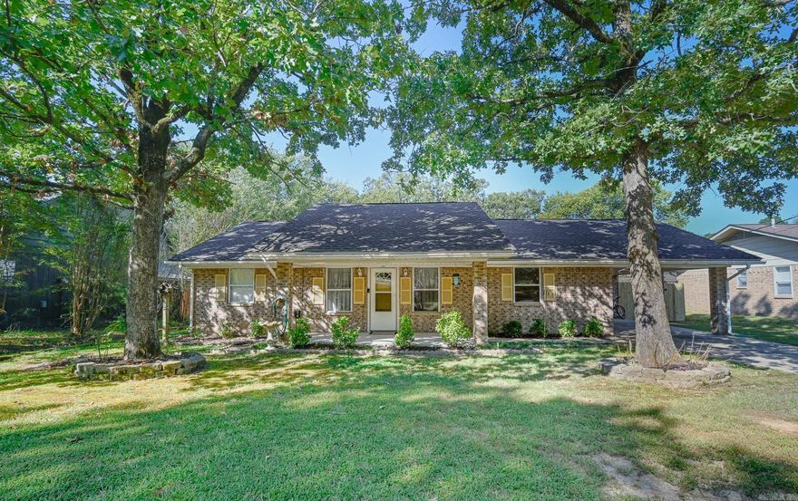 This inviting 3-bedroom, 2-bath brick home offers comfort, updates & plenty of space to enjoy. Inside, you’ll find ceramic tile flooring throughout, a bright & functional kitchen with a new sink, and updated features including new ceiling fans, a new water heater, a new blower & updated thermostat for the central heat and air. The home also boasts a new roof for peace of mind. Step outside to your own backyard retreat featuring an in-ground pool, perfect for relaxing or entertaining. A new privacy fence is currently being installed, adding even more appeal to the outdoor space. Conveniently located inside city limits, this property combines modern upgrades with everyday convenience.