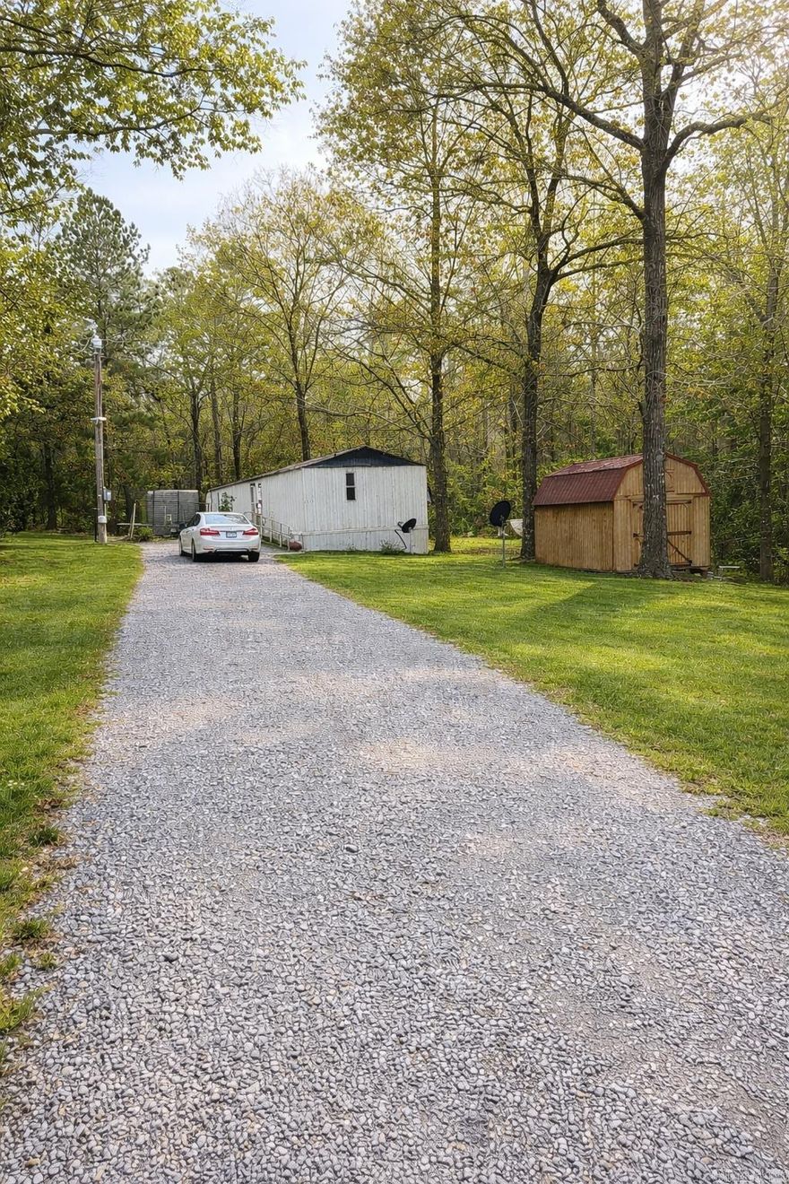 This one-owner 16 X 80 Mobile home sits on approximately one acre in Sardis. This rural property boasts many beautiful trees & natural landscapes. All Electric. Bryant  Schools