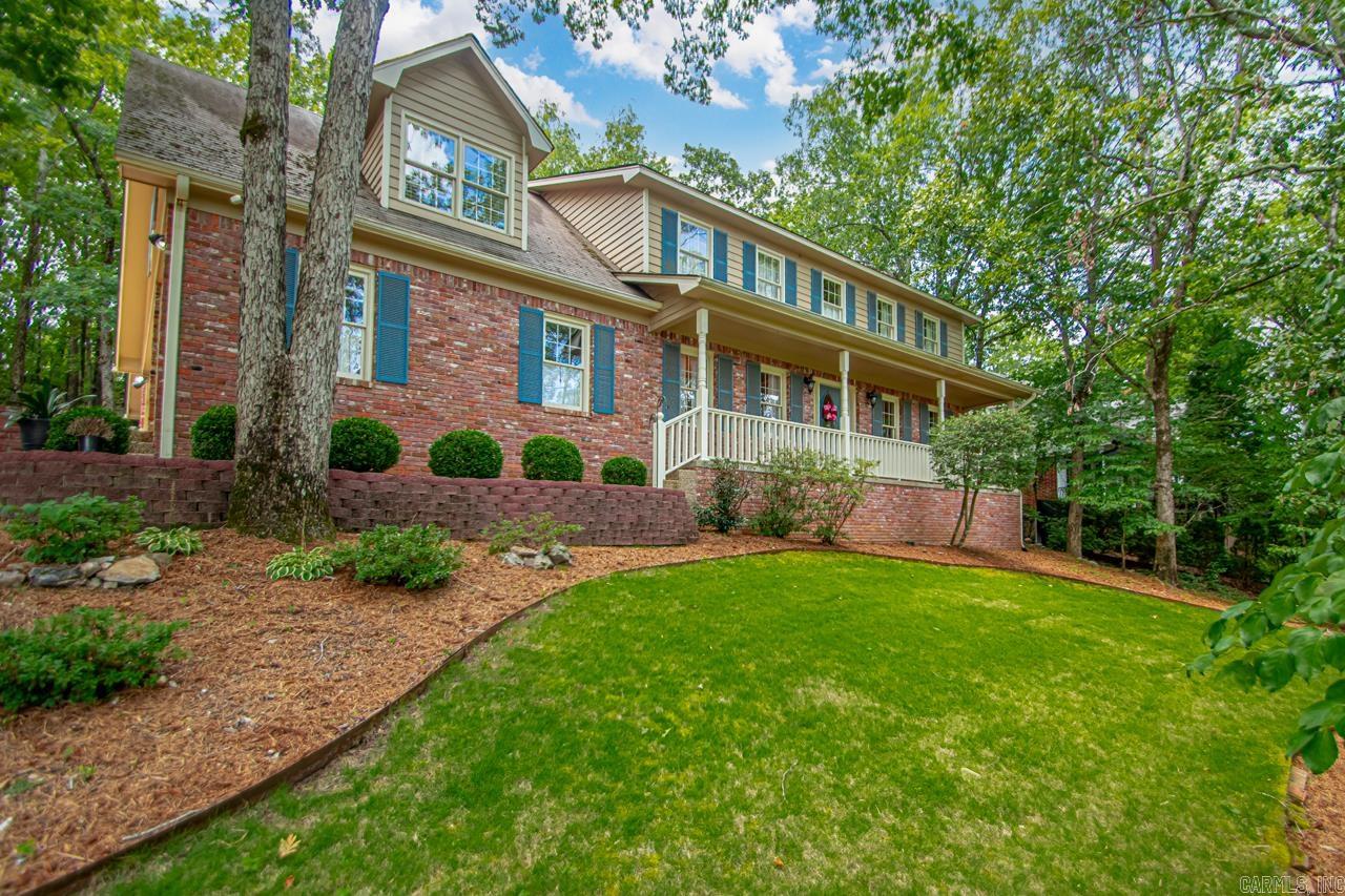 Come and see this inviting and well cared for family home in the Hillsborough neighborhood, just off Hinson Rd. Nestled on a large lot this home has a welcoming front porch. Once inside a light-filled greatroom with fireplace is a great place for family gatherings. There is also a Formal Dining Room and kitchen on the main level with pretty hardwood floors. Upstairs you will find 4 bedrooms and large game/media room. There is a 3 car side load garage and workshop. Security and sprinkler system. Neighborhood pool and play area just down the street.
