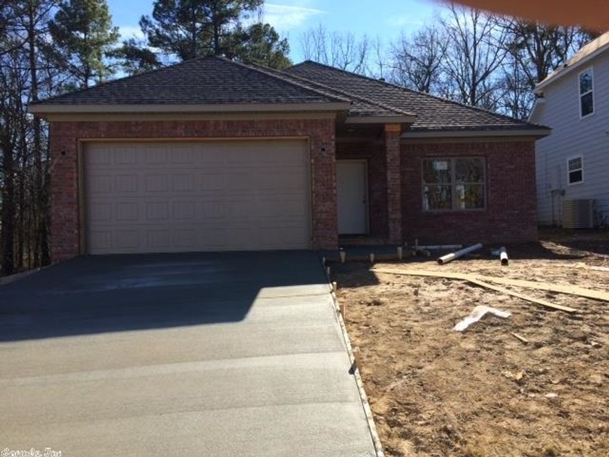Brand NEW one level home located in the heart of West Little Rock. Open floor plan. Hardwood floors. 2 Car garage. Separate Laundry room. Large Master Bedroom. Approx. completion date is Feb.