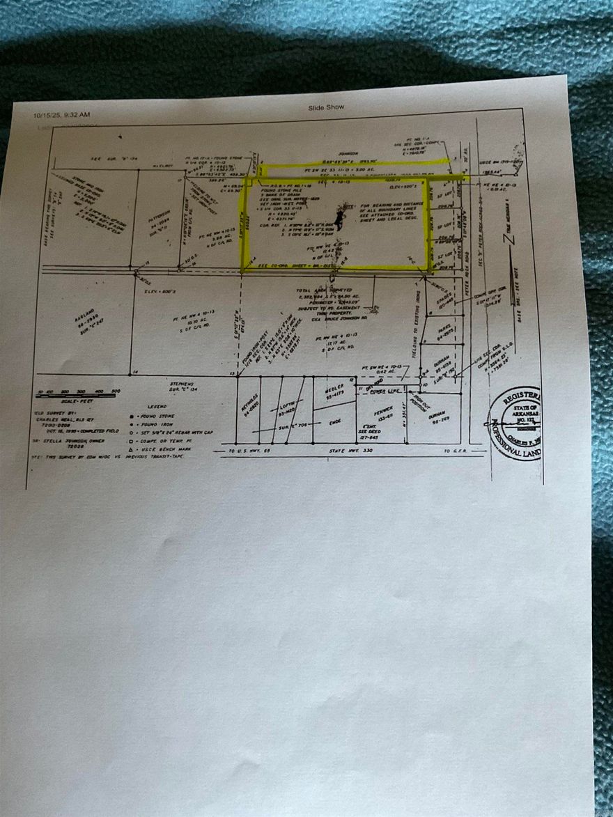 OWNER FINANCING AVAILABLE  Wow what a beautiful piece of property very close to the Choctaw Marina  Petit Jean Electric and water at the road  So many possibilities  This does include two parcels one is 3.00 acres and the other is 17.43  What are you waiting for this is a GREAT location