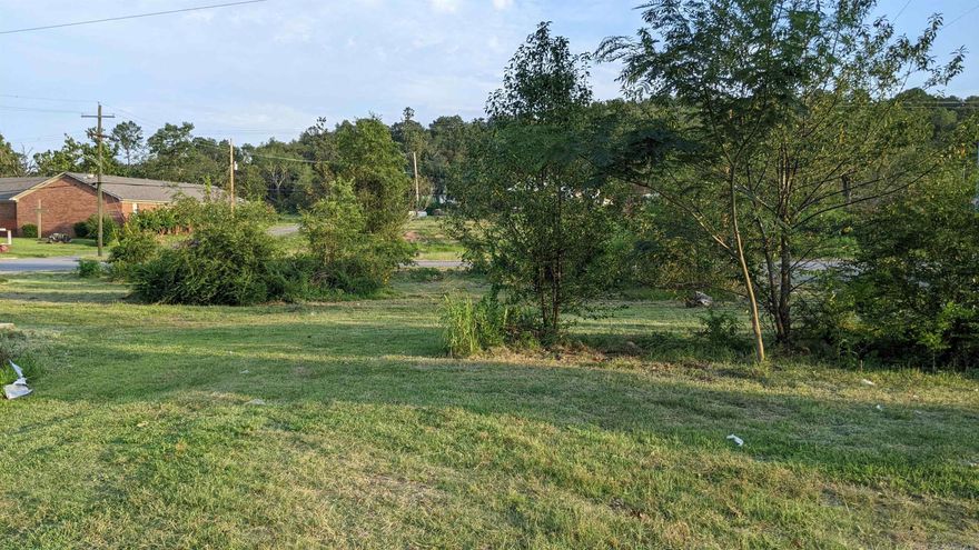 How would you like to be so close to the amazing 1600 + acre Burns Park, that you can walk?  Here is your chance to build a home on a big, nice, corner lot with the park so close to easily enjoy all of its amenities.  Ride your bike to and on the trails that connect to the River Trail. Tennis, soccer, ball fields, amusement rides, picnic area, and more!  Close access to I430.  Home was destroyed in recent tornado and remains will need to be removed. Agents see remarks.