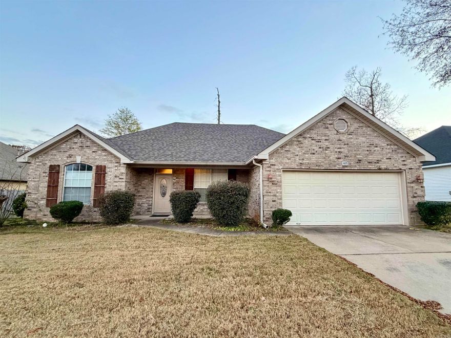 Welcome to this wonderful brick-front home located in the desirable Emerald Valley subdivision! This 3-bed, 2-bath property offers the perfect blend of comfort and convenience, with quick access to I-30 and close proximity to local schools, shopping, and dining. WASHER, DRYER, AND REFRIGERATOR WILL CONVEY!!! Enjoy evening strolls on the neighborhood sidewalks that add charm, safety, and beautiful curb appeal throughout the community. Inside, the home features a functional layout ready for its next owner to make it their own. A great home for a great buyer! No Seller Property Disclosure will be provided, as the POA has never occupied the property. AGENTS SEE REMARKS