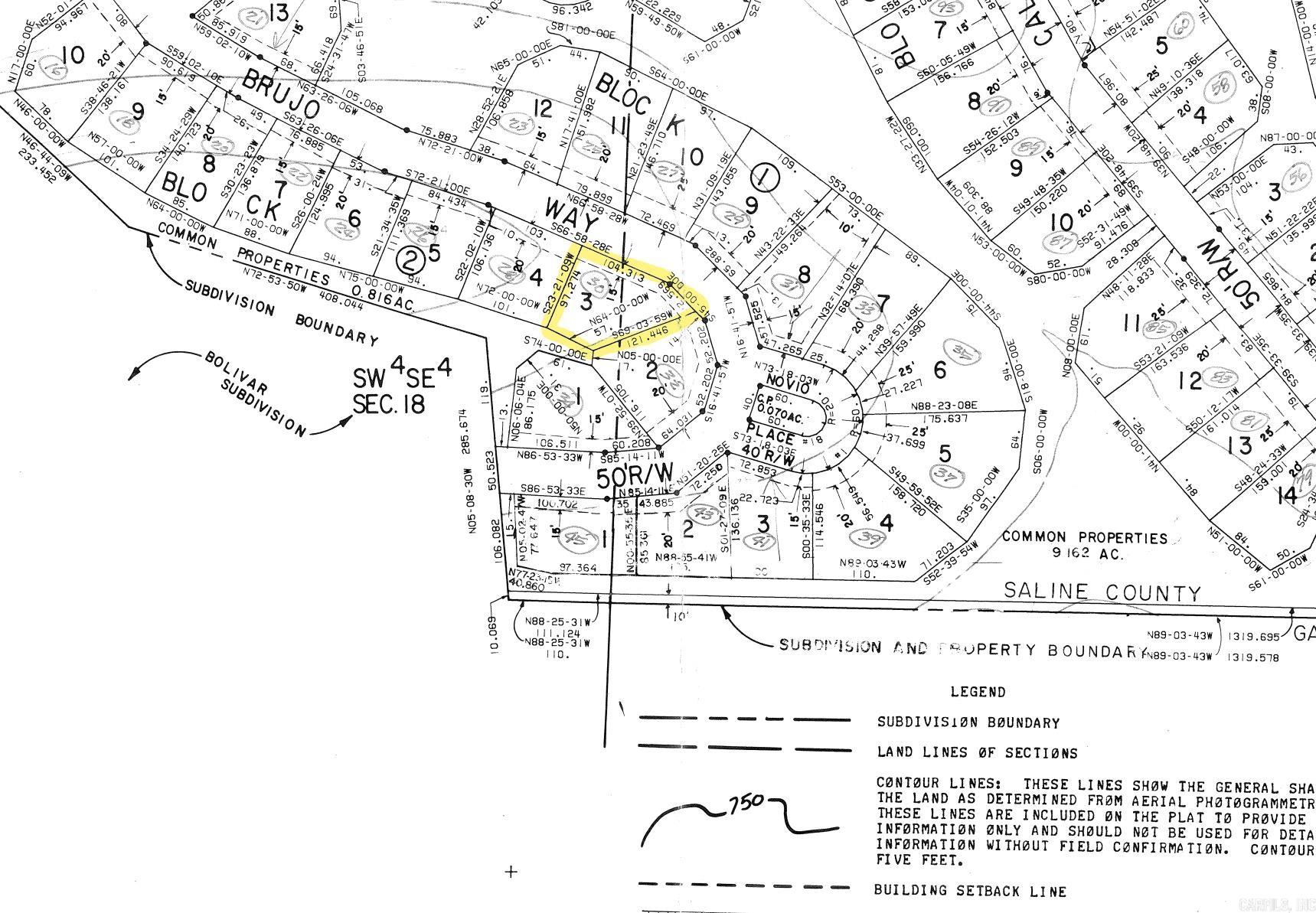 Welcome to the beautiful Hot Springs Village! Looking for a great lot to build your next dream home...Brujo Way is a great location. Enjoy all of the fantastic amenities that this golf community offers!