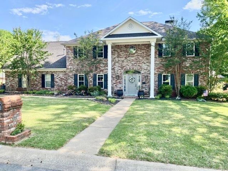 Wonderful location! Wonderful house! Wonderful Sports Pool!! 4 Bedrooms 3 1/2 baths! Plus large gameroom and a sunroom!!! Roof 7 years old! New Low-E windows hroughout most of the house! Water heater 2025! 3 Car Garage! Guest room on main level. 3 BR upstairs. Walk-in closets in all bedrooms! Large walk-in shower in primary bath. Chimney cleaned 2023. 1 furnace replaced in 2023 Lots of attic storage! Fully fenced backyard and fenced around the pool! Sprinkler system both front and back.  Dock and boat launch private access for subdivision is at the park. You don't want to miss this one!!  More pics to come shortly.  See Agent Remarks.