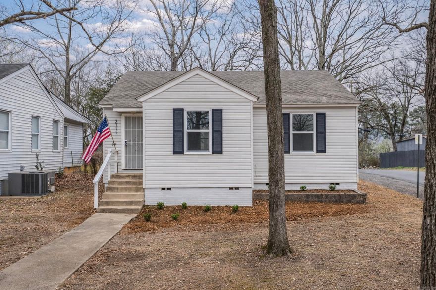 This is a very cute 2-bedroom home with great updates throughout. One of the most important improvements is the new roof, offering peace of mind for the next owner, along with updated windows that enhance both comfort and energy efficiency. The hardwood floors have been refinished and look absolutely stunning, and the newer interior paint gives the home a fresh, updated feel. The kitchen features a gas range, new countertops, and a brand-new dishwasher. Out back, you’ll find a large backyard with a convenient parking pad. We’re excited for you to come see this home and decide if it’s the perfect fit for you.