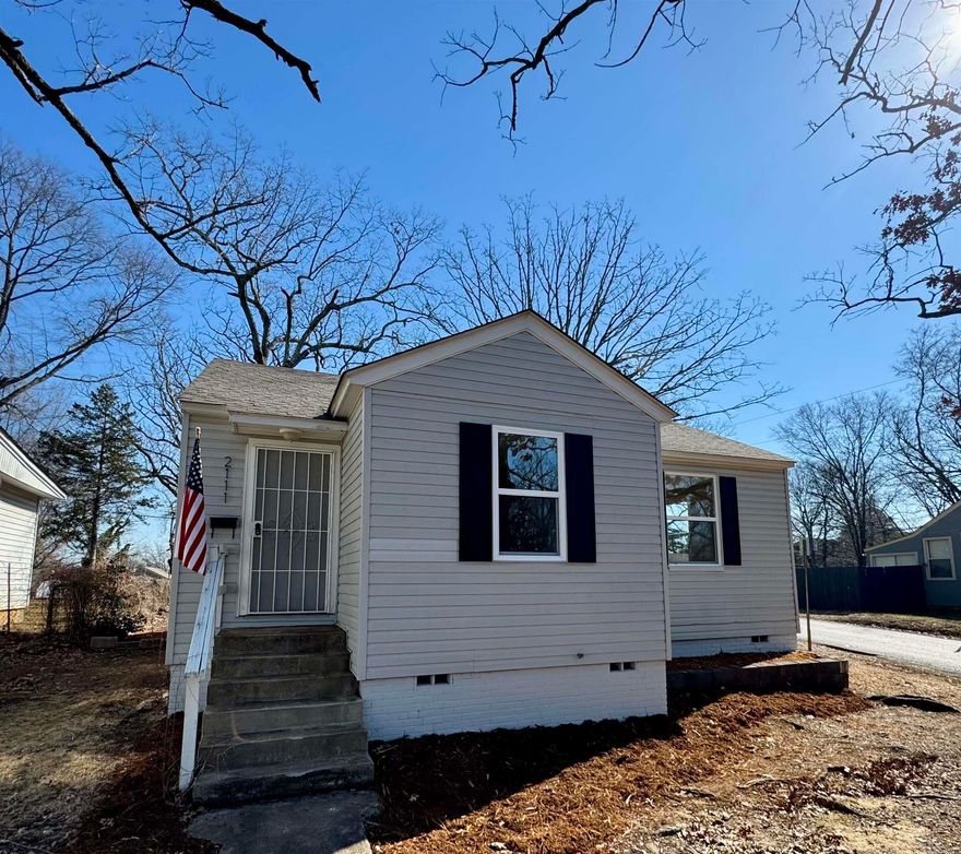This is a very cute 2-bedroom home with great updates throughout. One of the most important improvements is the new roof, offering peace of mind for the next owner, along with updated windows that enhance both comfort and energy efficiency. The hardwood floors have been refinished and look absolutely stunning, and the newer interior paint gives the home a fresh, updated feel. The kitchen features a gas range, new countertops, and a brand-new dishwasher. Out back, you’ll find a large backyard with a convenient parking pad. We’re excited for you to come see this home and decide if it’s the perfect fit for you.
