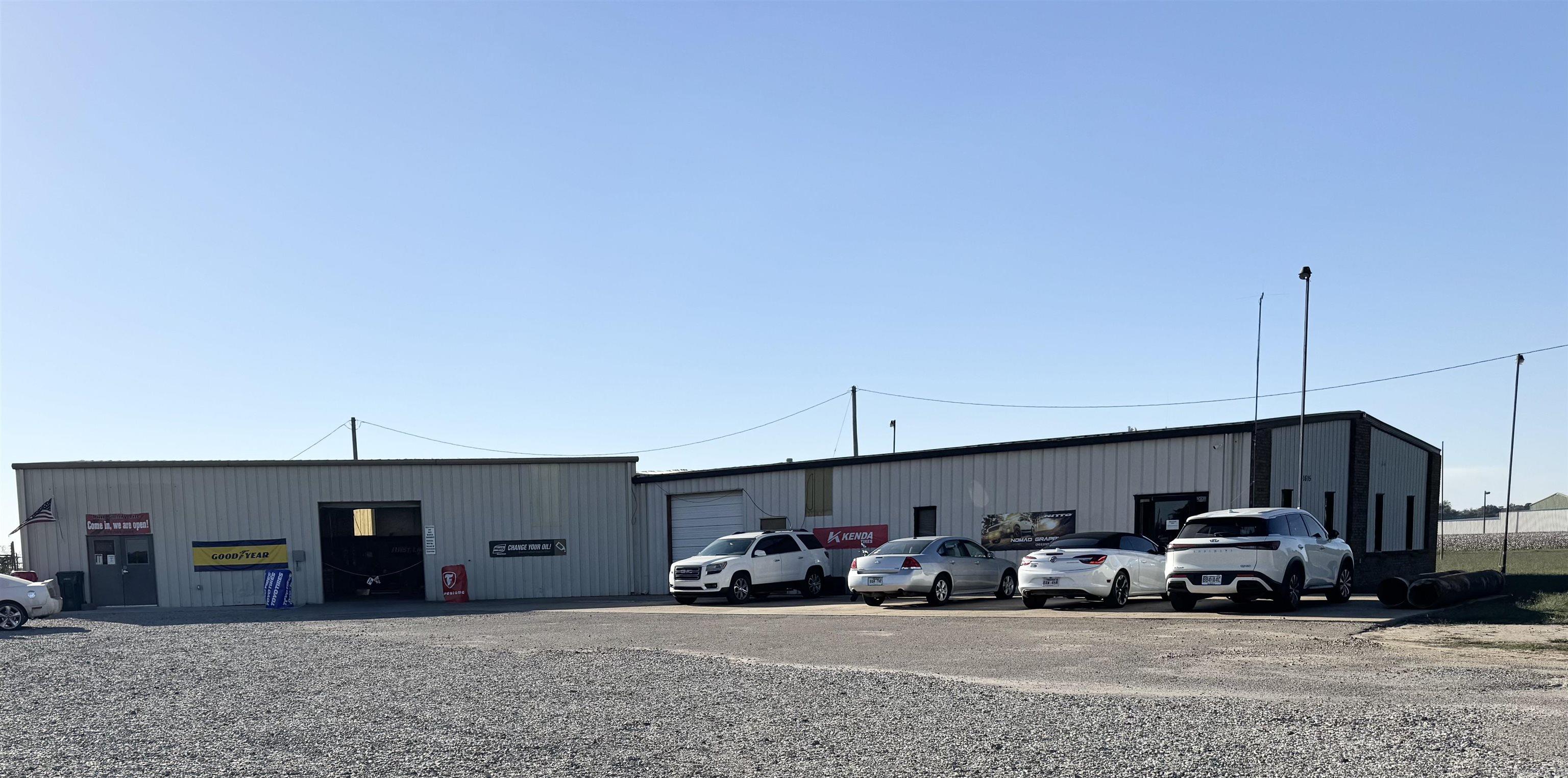 This 6092 square foot property is currently home to a very successful Tire and Auto Shop Business in Manila, but the possibilities are endless.  It's minutes from Big Lake Wildlife area so this location would make the perfect duck lodge.  If you're looking to own your own business/duck lodge/venue, 2695 West Highway 18 checks all the boxes.  It has a completely heated and cooled spacious office space, 2 restrooms, lobby area, and kitchen. Shop area is insulated and heated, 2 roll up doors, 14ft wall height, and fenced area with drive through gates.  Seller is giving the option to buy the shop equipment and/or business at additional price. Call or text for more information or to schedule your showing.