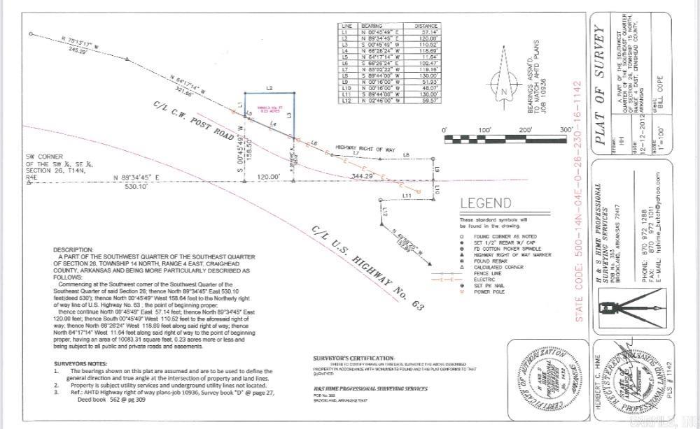 Not in Subdivision - Land
