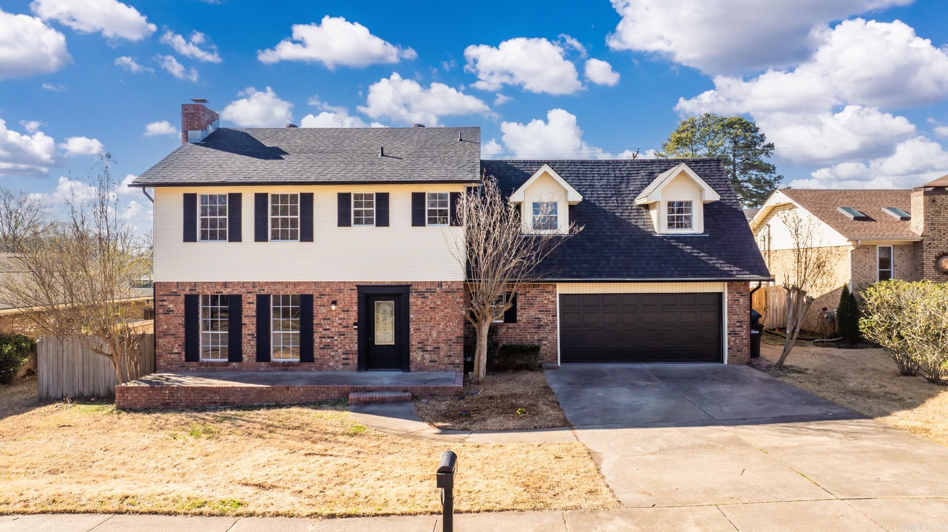 Perfect family home in highly sought after Sherwood! Massive floorplan for this area due to addition. Huge Master and kitchen/living area. New roof, revamped electrical, new garage door, fresh paint and fixtures, jacuzzi, formal dining and living. All three HVAC units have either been repaired, serviced, or replaced! Package unit replaced as of 5/7/2025. New deck, countertops, refreshed bathrooms, and brand new carpet. Two newer water heaters. Great price for the square footage. Earnest money required.
