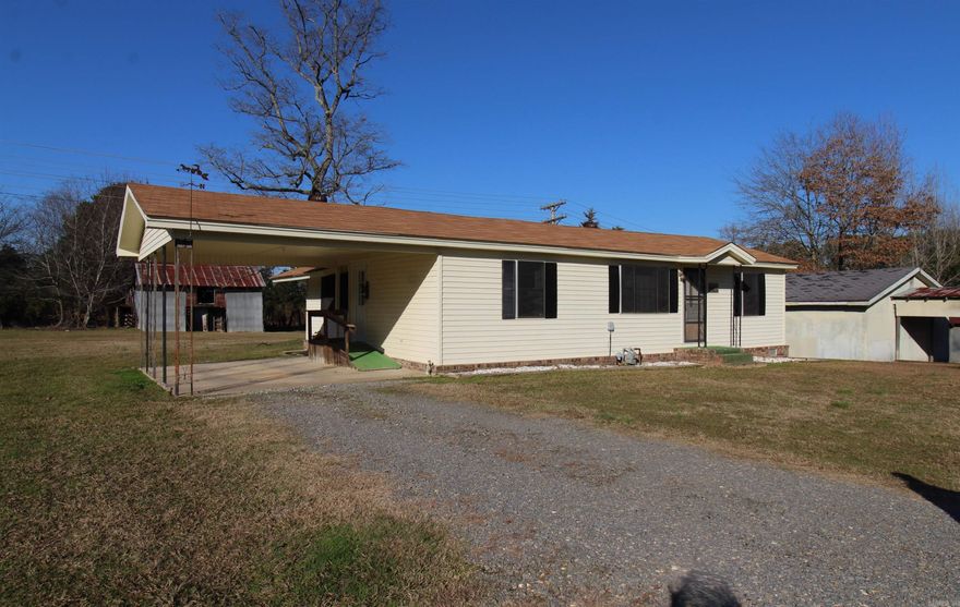 Better hurry on this one*2 bedrooms and 1 bath on an acre*edge of town*perfect location*roof 2023*water heater 2023*FULL HOUSE GENERATOR 2020*all appliances stay*vinyl siding*storm cellar*HVAC 2017*flooring 2020*will go RD!