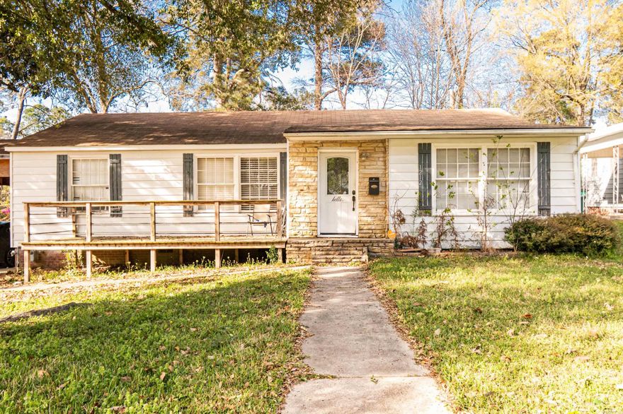 Welcome to this cozy single-family home offering approximately 1,285 sq ft of comfortable living space. Featuring a functional layout with 1 bathroom, this property is perfect for a first-time buyer or investor.  Enjoy a spacious lot with room to relax or entertain, plus convenient carport parking. Inside, you’ll find hardwood flooring, central heating and air, and a layout that offers both comfort and practicality.  Step outside to enjoy the patio/deck area, ideal for gatherings or quiet evenings at home. Situated in an established neighborhood, this home offers easy access to local amenities, schools, and everything El Dorado has to offer.  Whether you’re looking for a place to call home or a great investment opportunity, this property has plenty of potential!