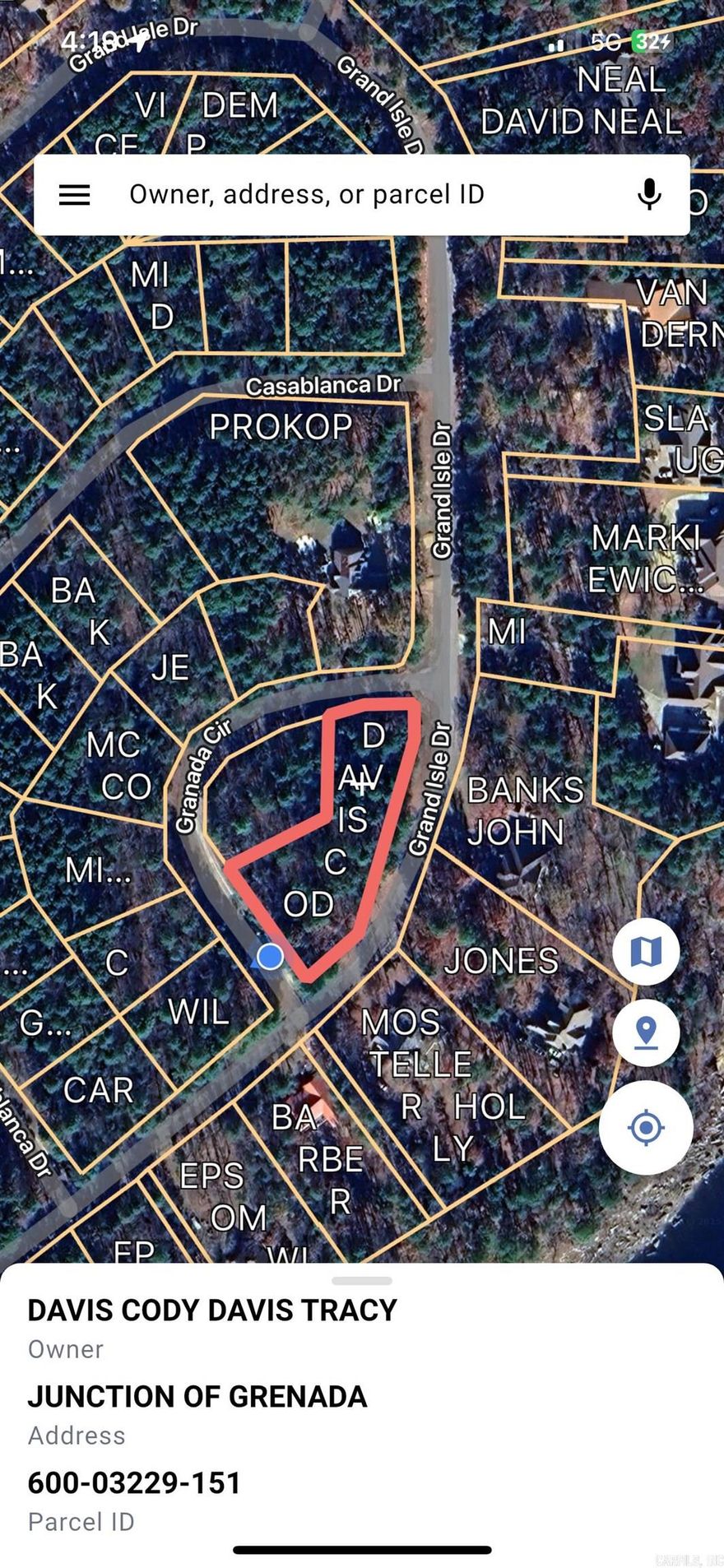Double Corner Lot that borders Grand Isle Dr. & Grenada Circle on two corners (You can see lake view during the fall & winter months across the street). City Sewer available,Fairfield Bay Dues are $46/month for vacant lot & once home is built, it will be the going rate for FFB dues for city Sewer (current rate with a home on sewer is $218.85 per month) which includes access to 3 swimming pools,trash pickup, City Sewer, road maintenance, bike/hiking trails, ATV trails, tennis/pickleball courts, & disc golf. Grand Isle dues are $100/year (helps maintain entrance) Vacation rentals are not allowed in this subdivision. Possible Boat Slip in Community Dock at Forgotten Peninsula might be available by another party (FCFS basis)
